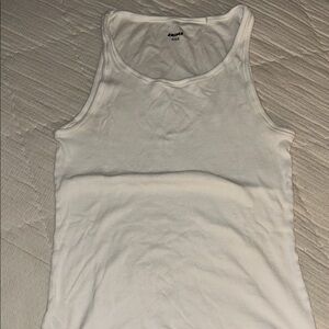 SKIMS Men Cotton Rib Tank Top XL White